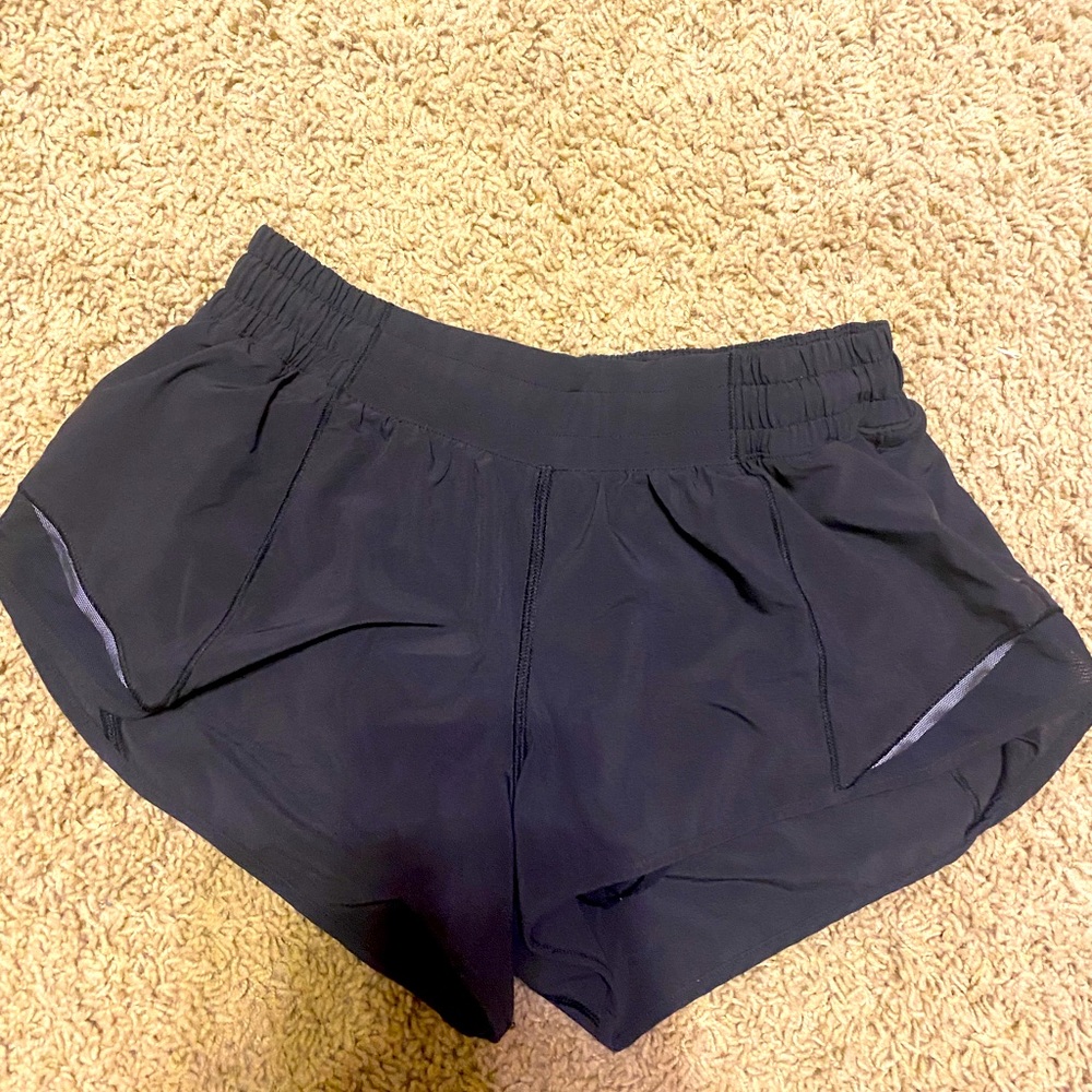 Lulu running shorts - size 4
